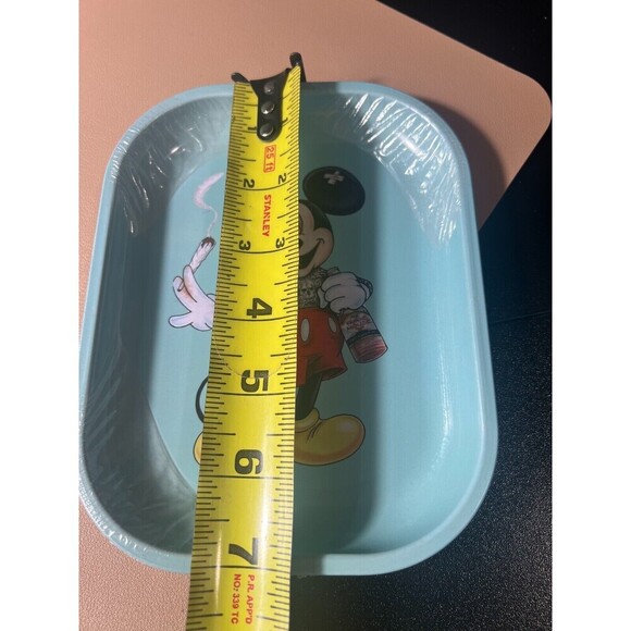 NEW Mickey Mouse The Famous Mouse Rolling Tray Metal 5"x7" Cartoons Collectible - Picture 5 of 6